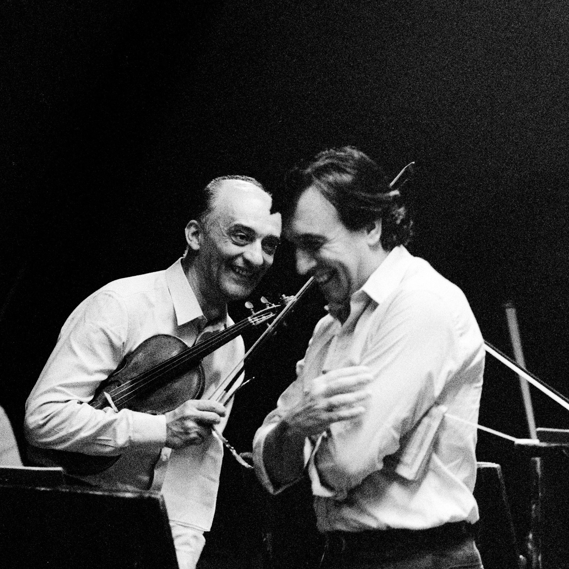 Franco Fantini nel 1981 prove Messa di Requiem con Claudio Abbado 33186LMNph Lelli e Masotti © Teatro alla Scala