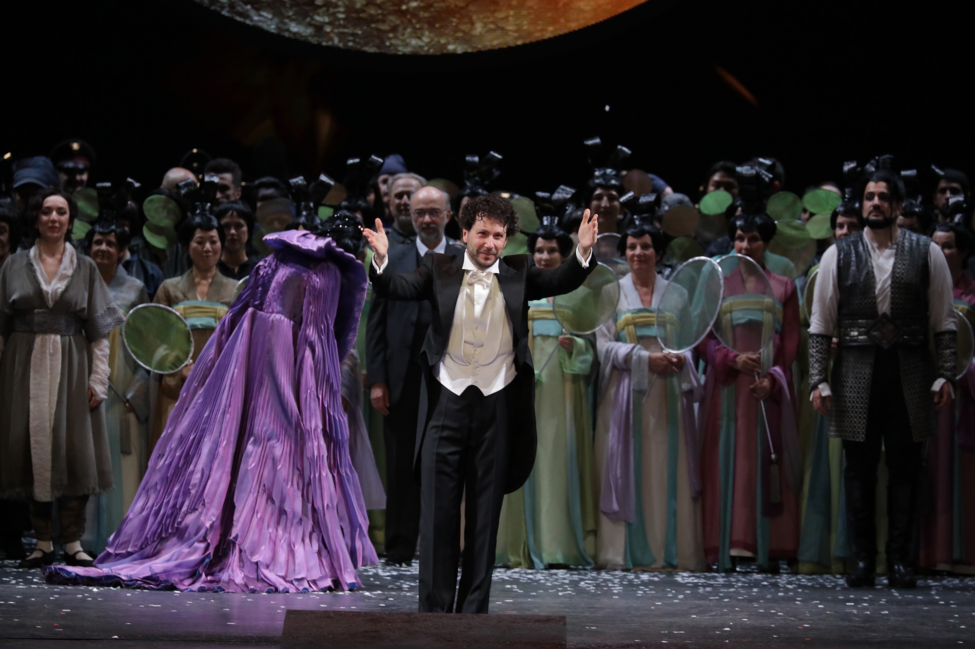 michele gamba saluti Turandot